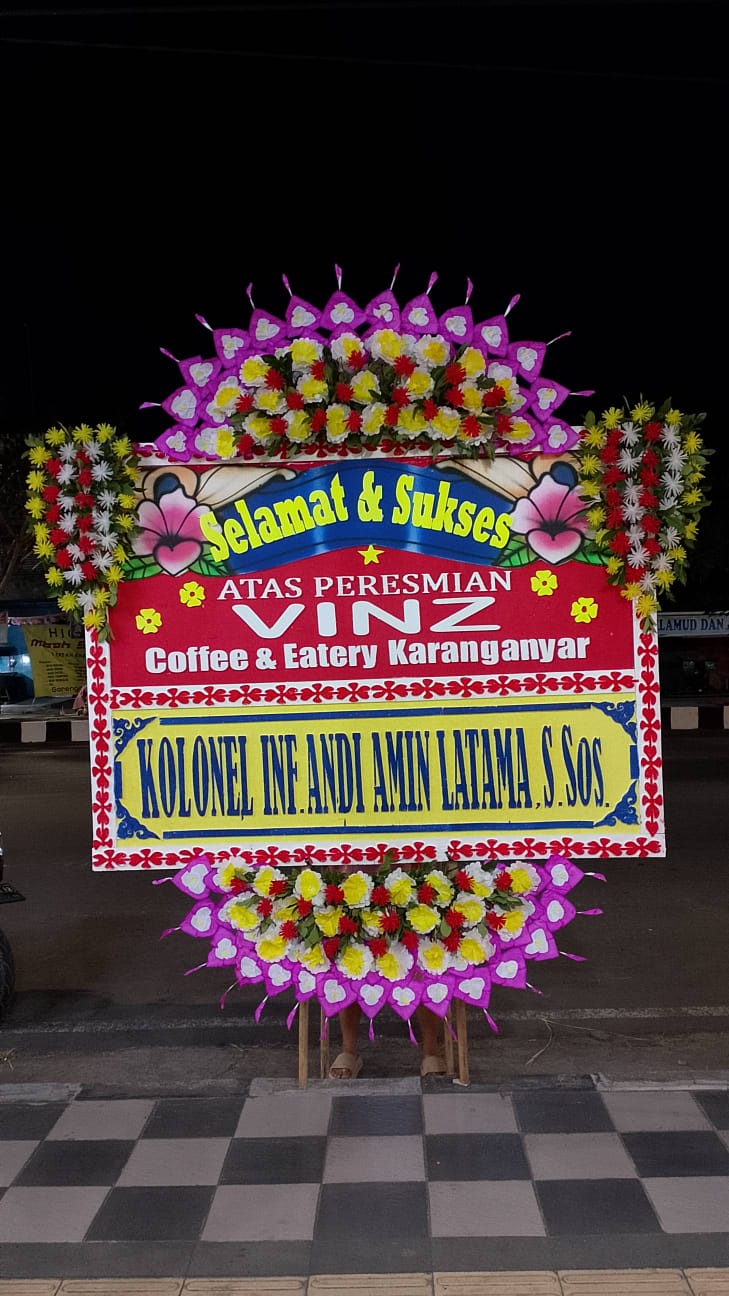 Pengiriman Karangan Bunga Kharisma Florist Solo Raya